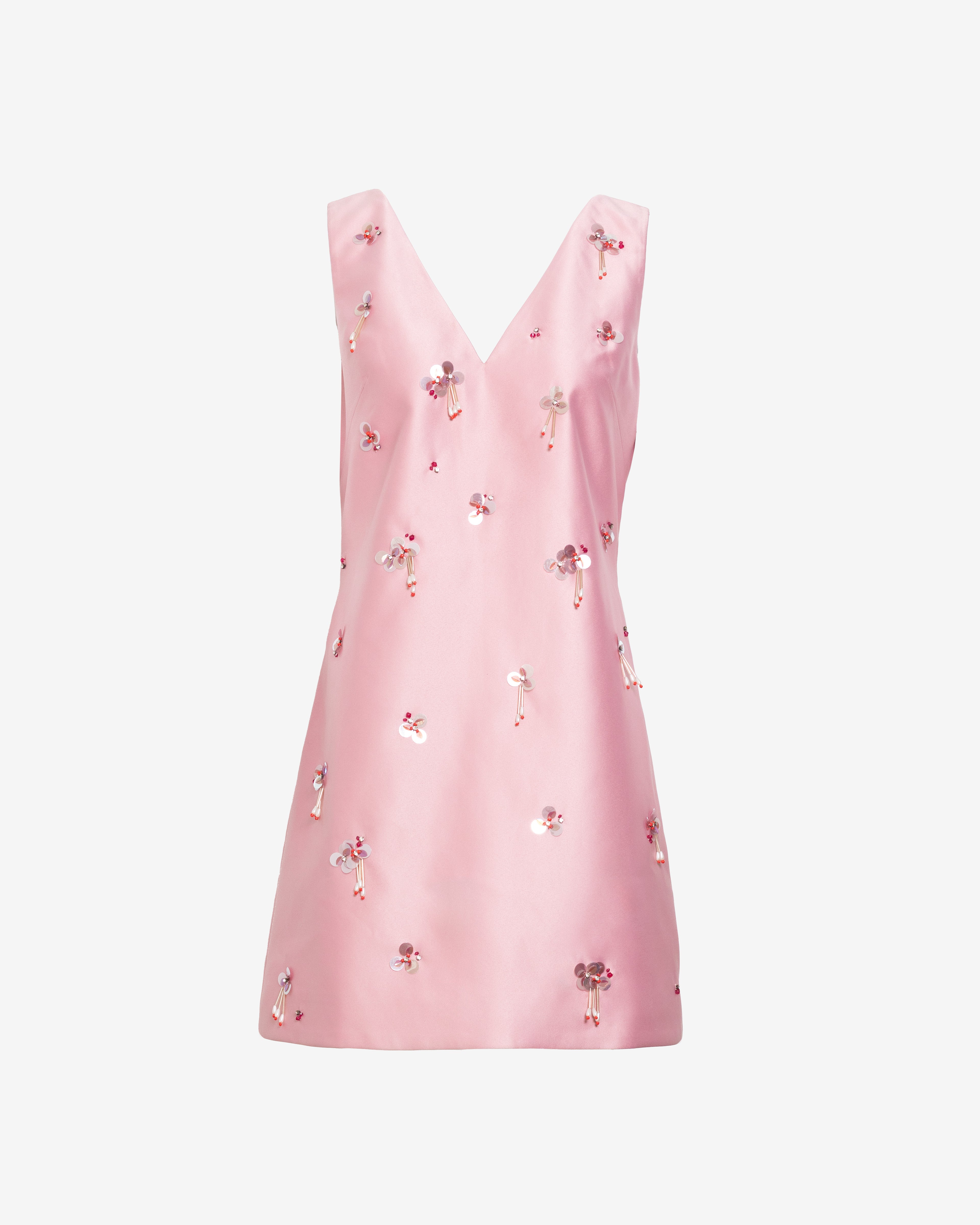 dresses halston Halston Dress in Rose Quartz 4