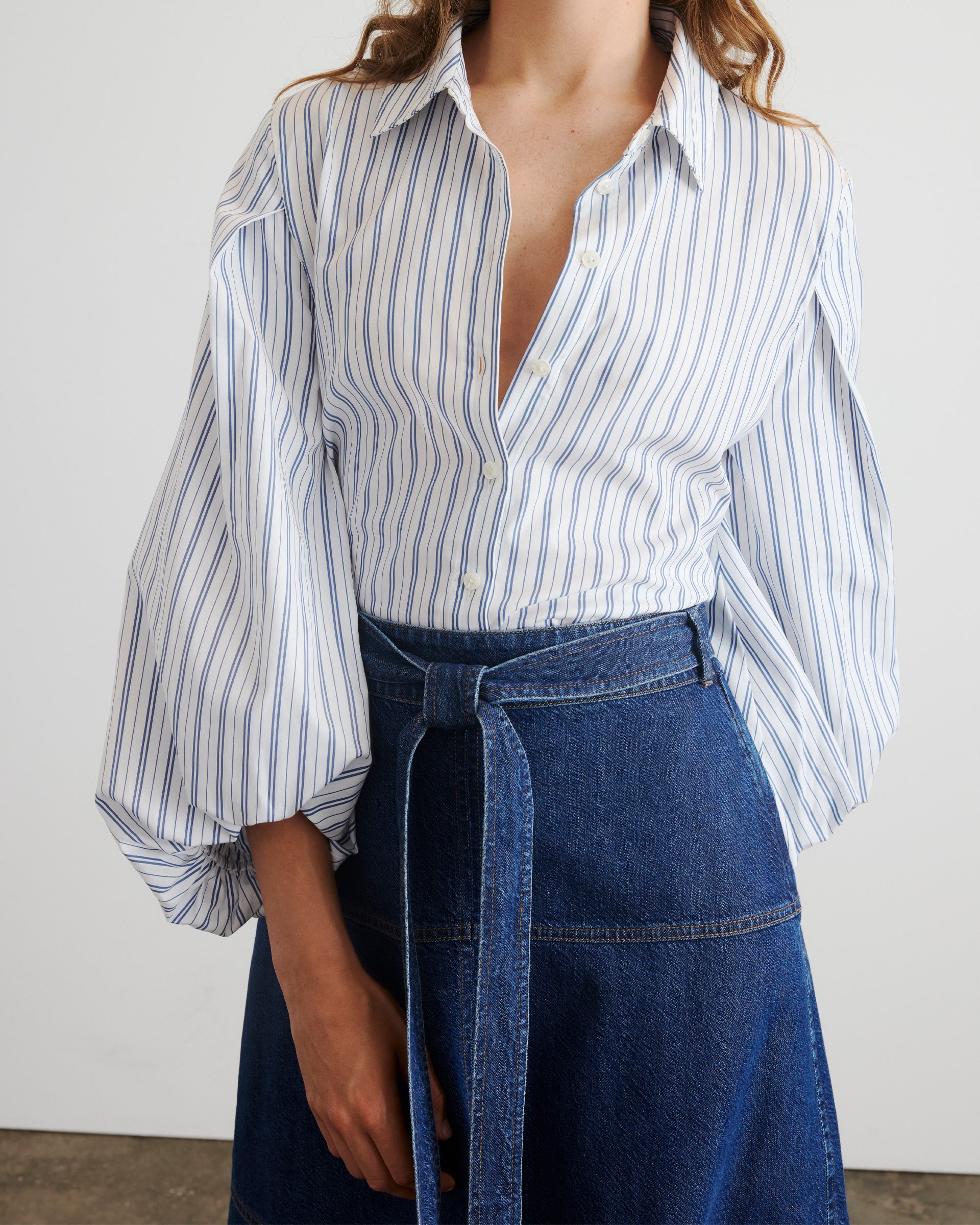 Marina Stripe Top – Tanya Taylor