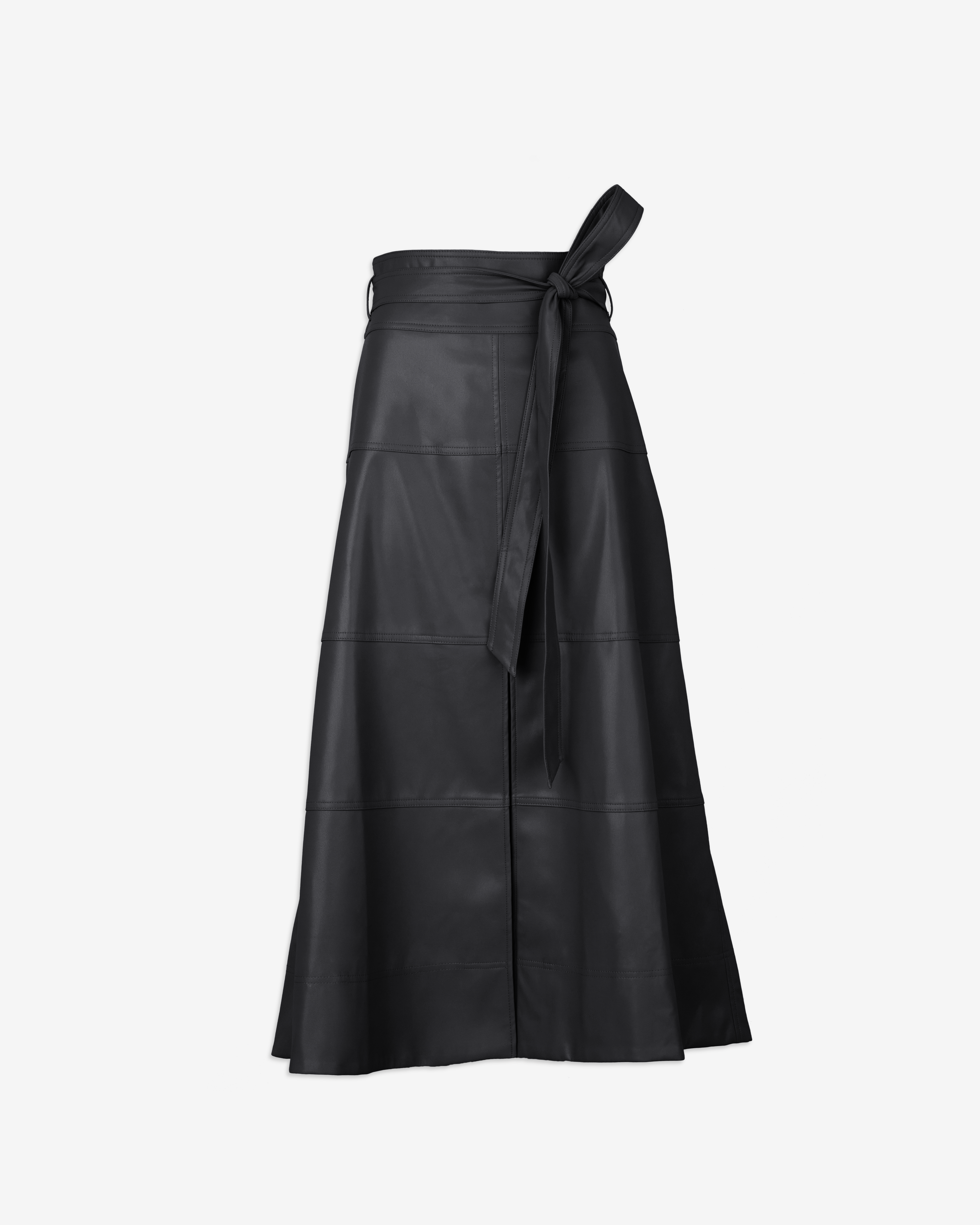 スカート DICH HENDERSON VEGAN LEATHER WRAP SKIRT Vegan スカート DICH HENDERSON VEGAN LEATHER WRAP SKIRT Vegan