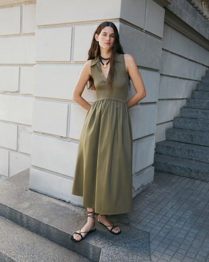 Bess Dress in Fern M