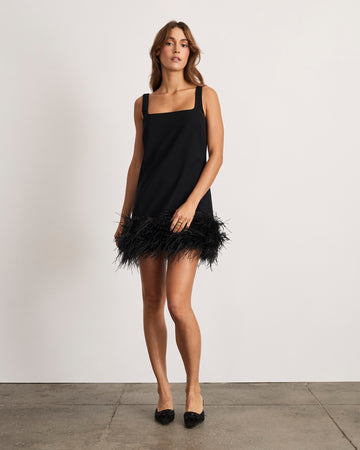 Barton Feather Dress Tanya Taylor Barton Feather Dress Tanya Taylor