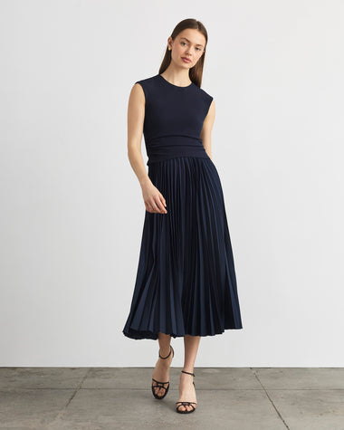 Tanya Taylor | Carly Dress | Navy Blue - M Tanya Taylor | Carly Dress | Navy Blue - M