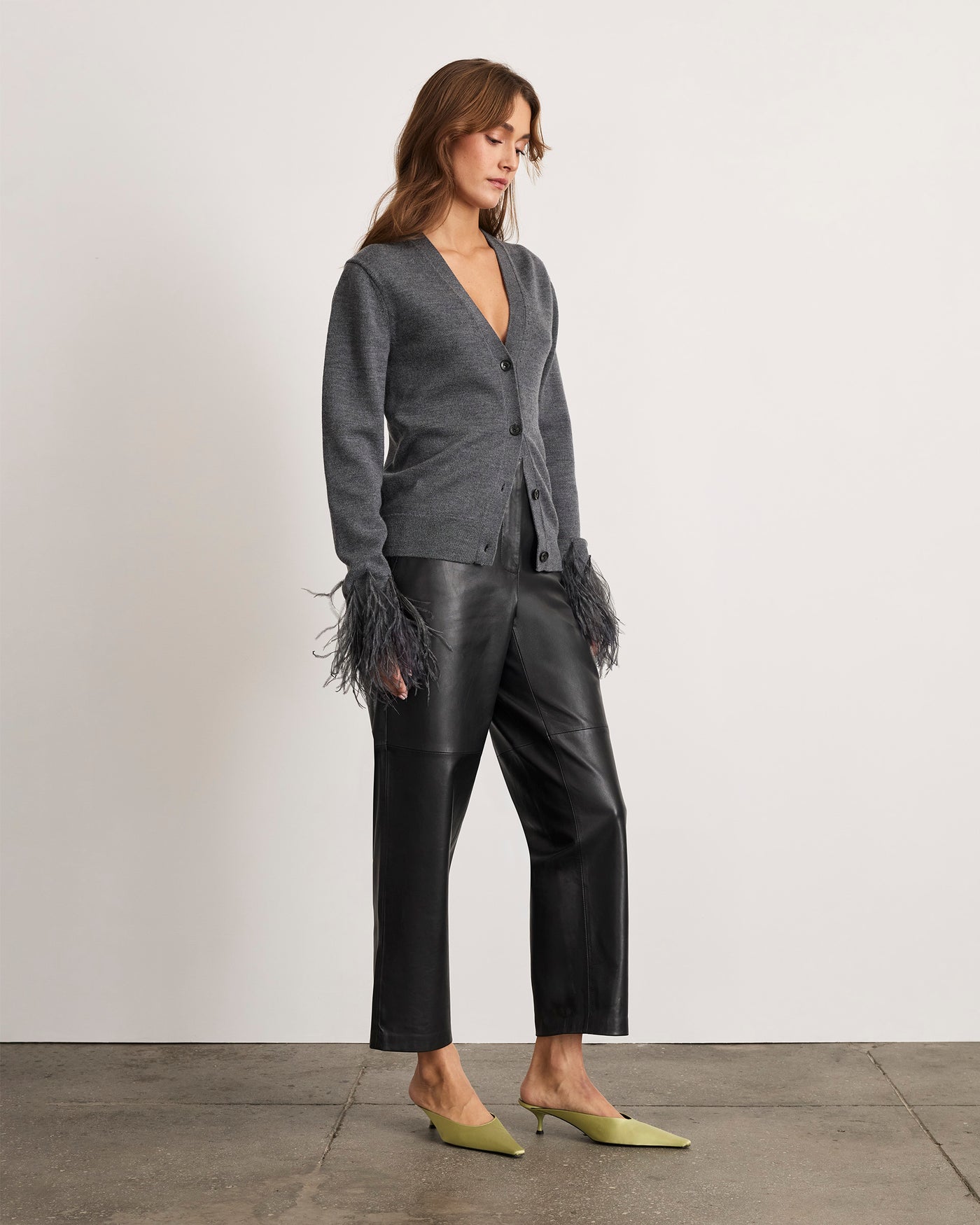 Charlotte Feather Cardigan