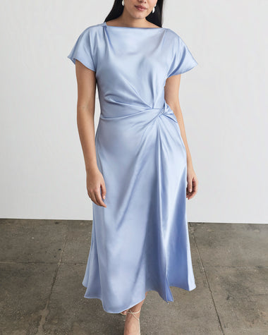 modern filipiniana dress blue GD05 main image 1