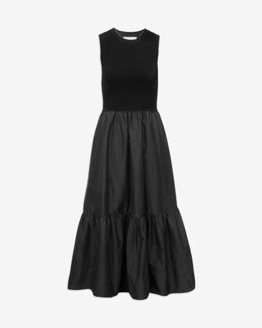 Crew Neck Josephina Dress – Tanya Taylor