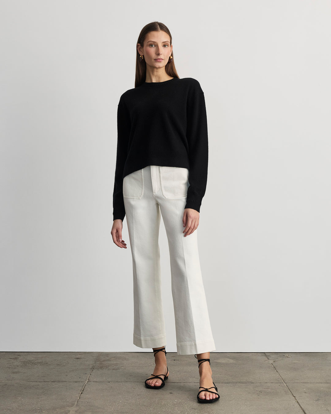Cropped Nicole Pant – Tanya Taylor