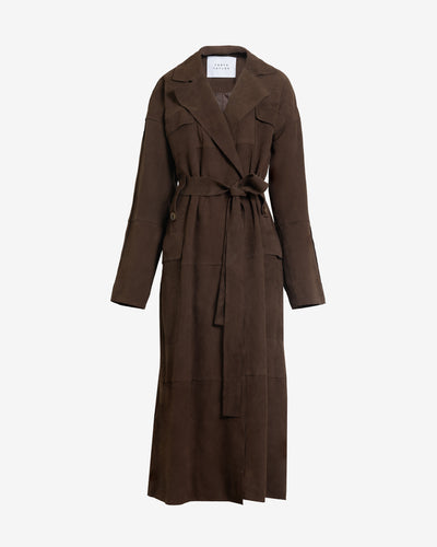 Suede Clayton Coat
