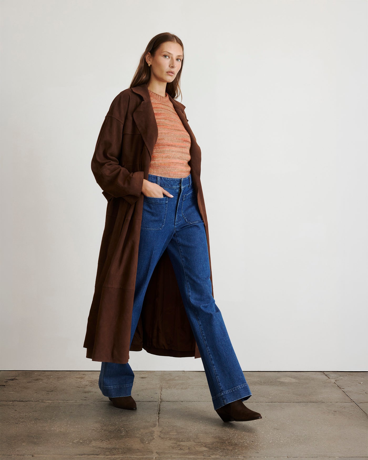 Suede Clayton Coat