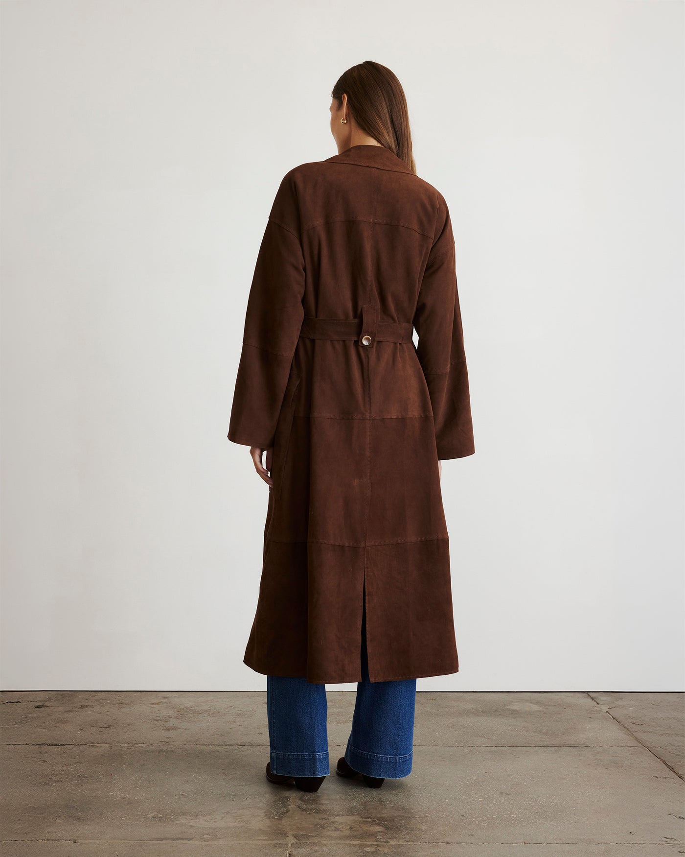 Suede Clayton Coat