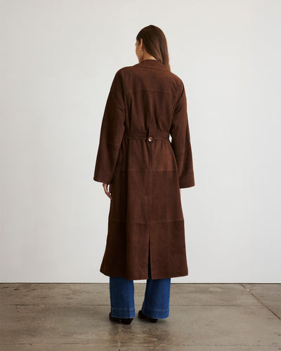 Suede Clayton Coat