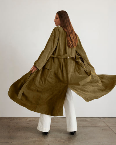 Suede Clayton Coat