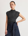 Adrien Argyle Pointelle Turtleneck