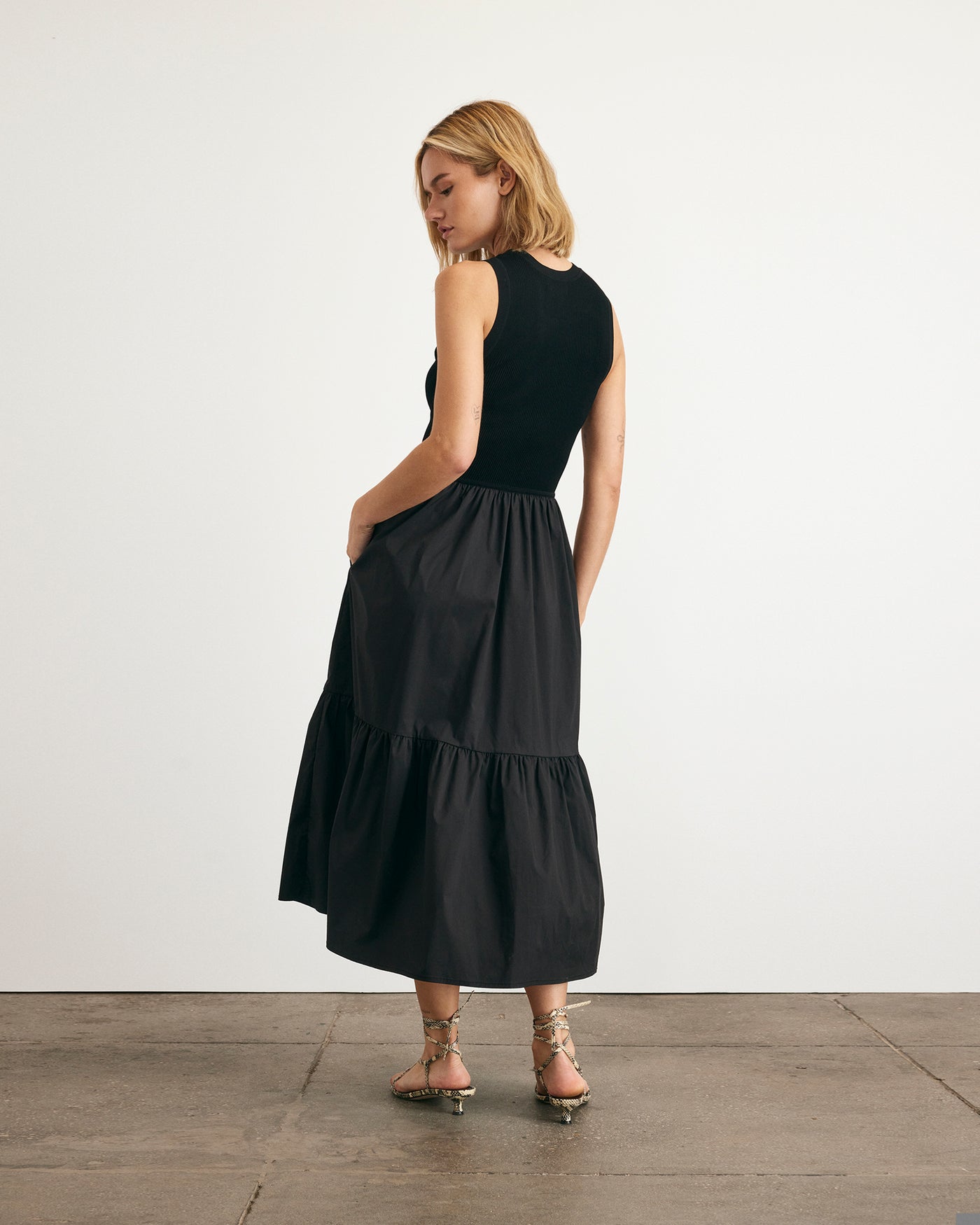 Crew Neck Josephina Dress