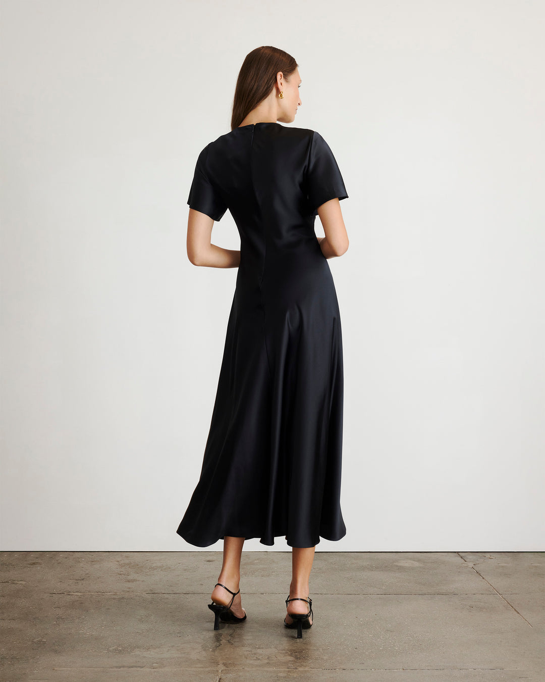 美品　HYEON ヘヨン　toypoo dress black ブラック　M Shannon One Shoulder Dress ~ Black Chiffon – Show Me Your Mumu