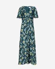 Tanya Taylor | Daphne Dress | Emerald Multi - 00 Tanya Taylor | Daphne Dress | Emerald Multi - 00