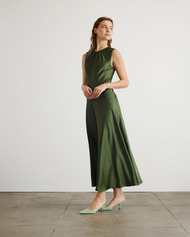 slim fit dress slacks Kendra Embroidered Dress main image 0