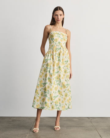 Tanya Taylor | Gigi Dress | Butter Multi Midi Dress - 6 Tanya Taylor | Gigi Dress | Butter Multi Midi Dress - 6