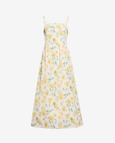 Tanya Taylor | Gigi Dress | Butter Multi Midi Dress