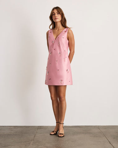 halston dresses Halston Dress in Rose Quartz 4