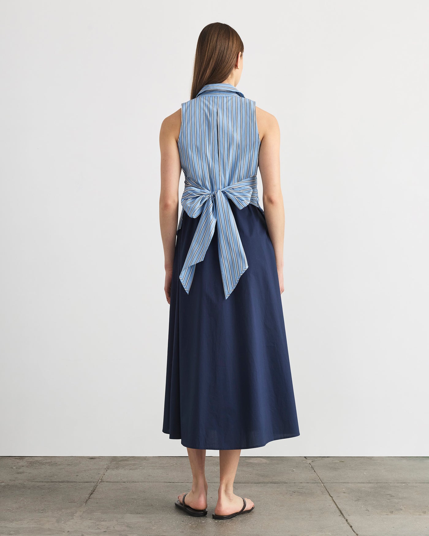 hannah's blue dress Hanna Rib Dress