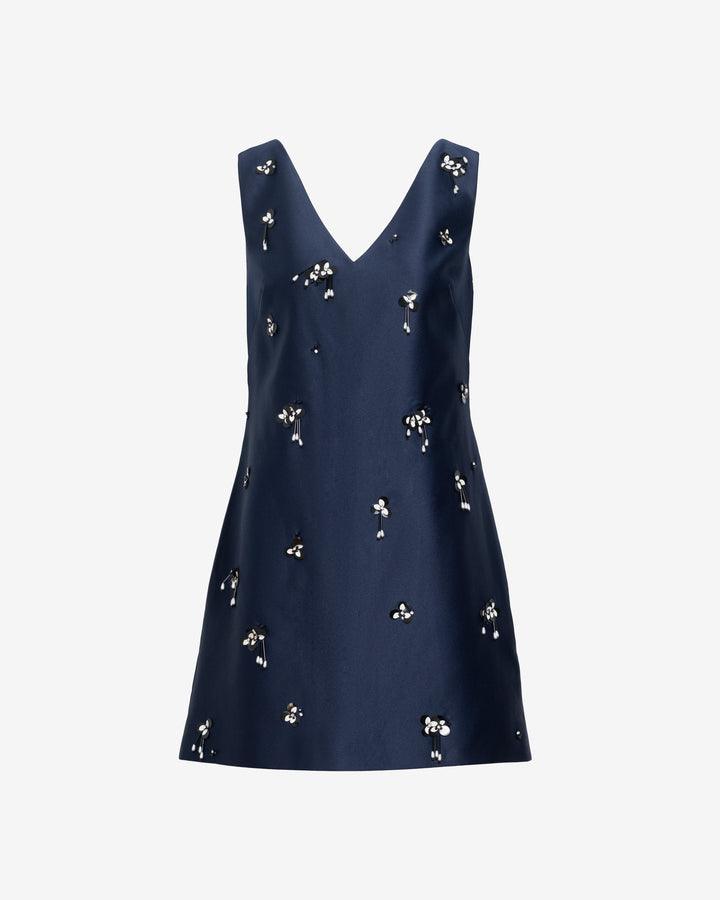 Halston Dress in Midnight 00