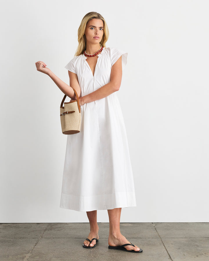 ivana midi dress Tanya Taylor | Ivana Dress | White