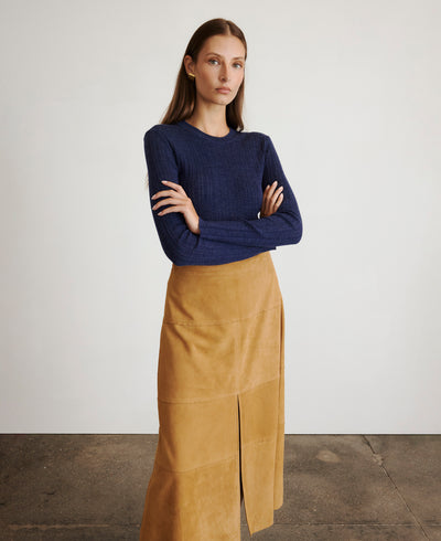 Suede Hudson Skirt