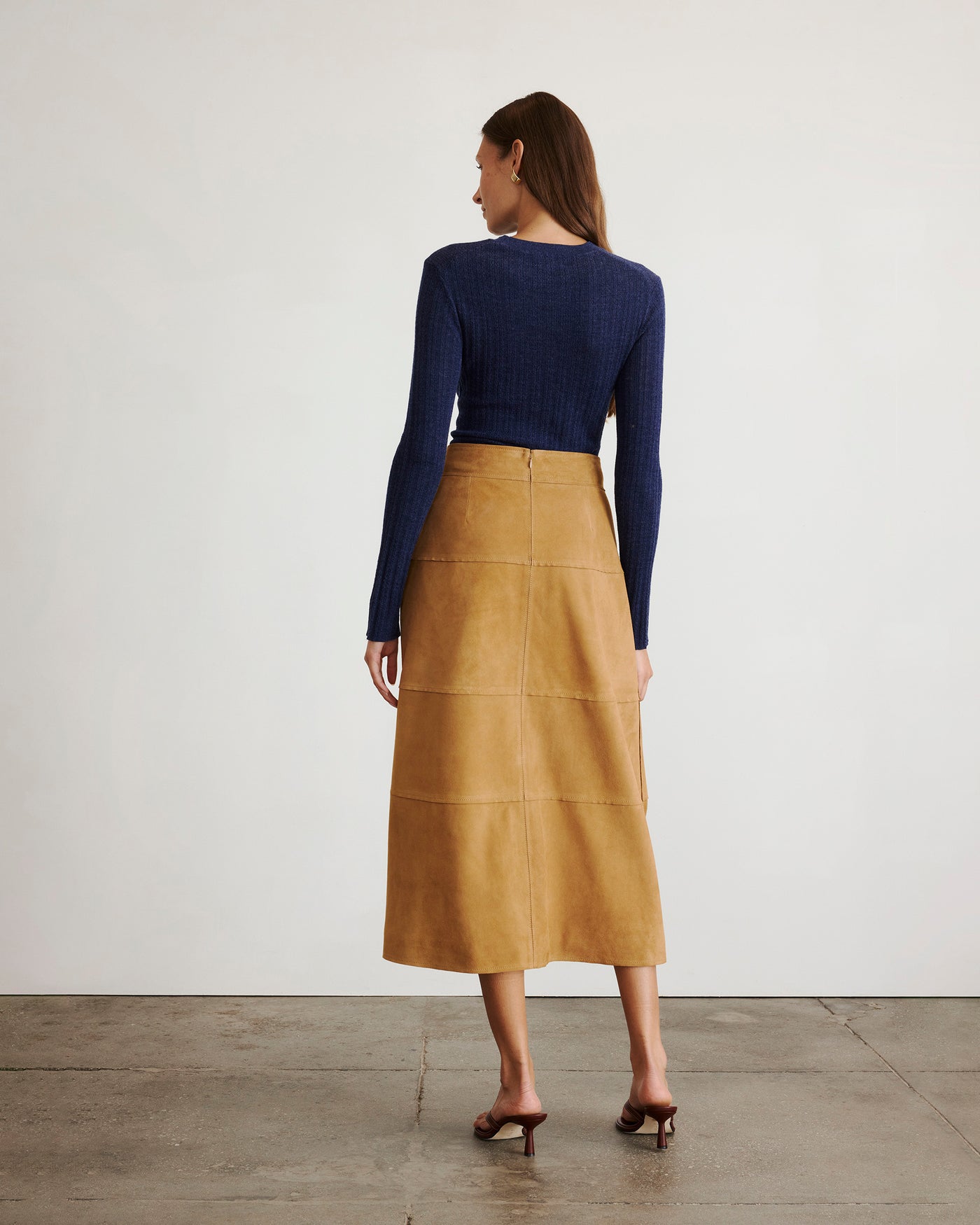 Suede Hudson Skirt