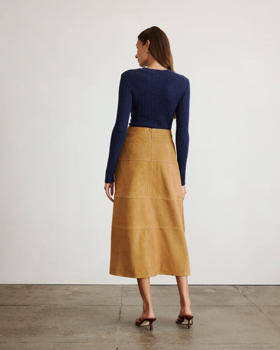 Suede Hudson Skirt