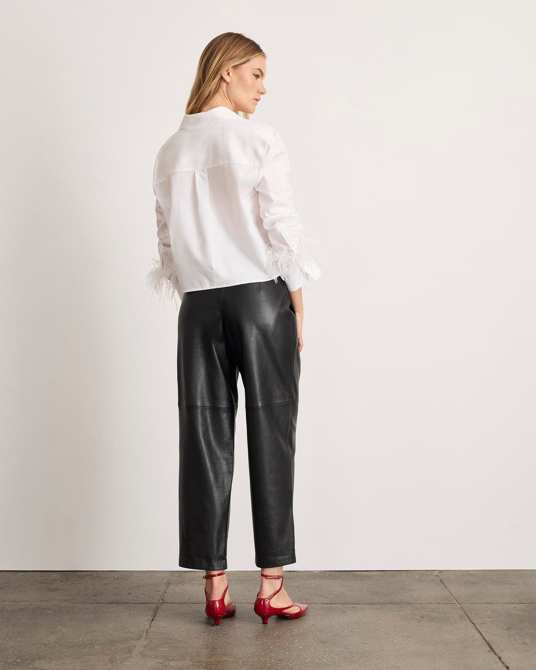 Largaux Feather Top – Tanya Taylor
