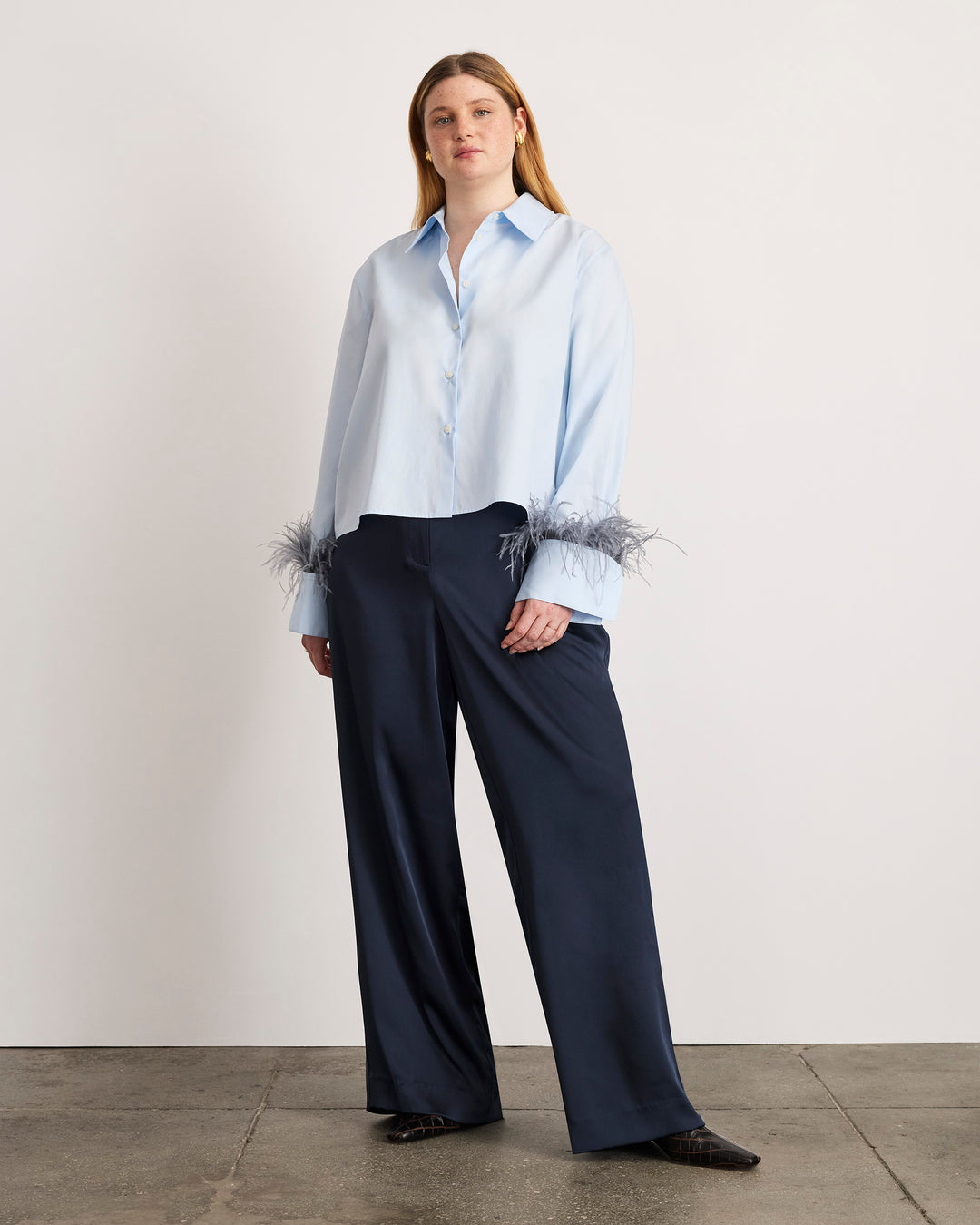 Largaux Feather Top – Tanya Taylor