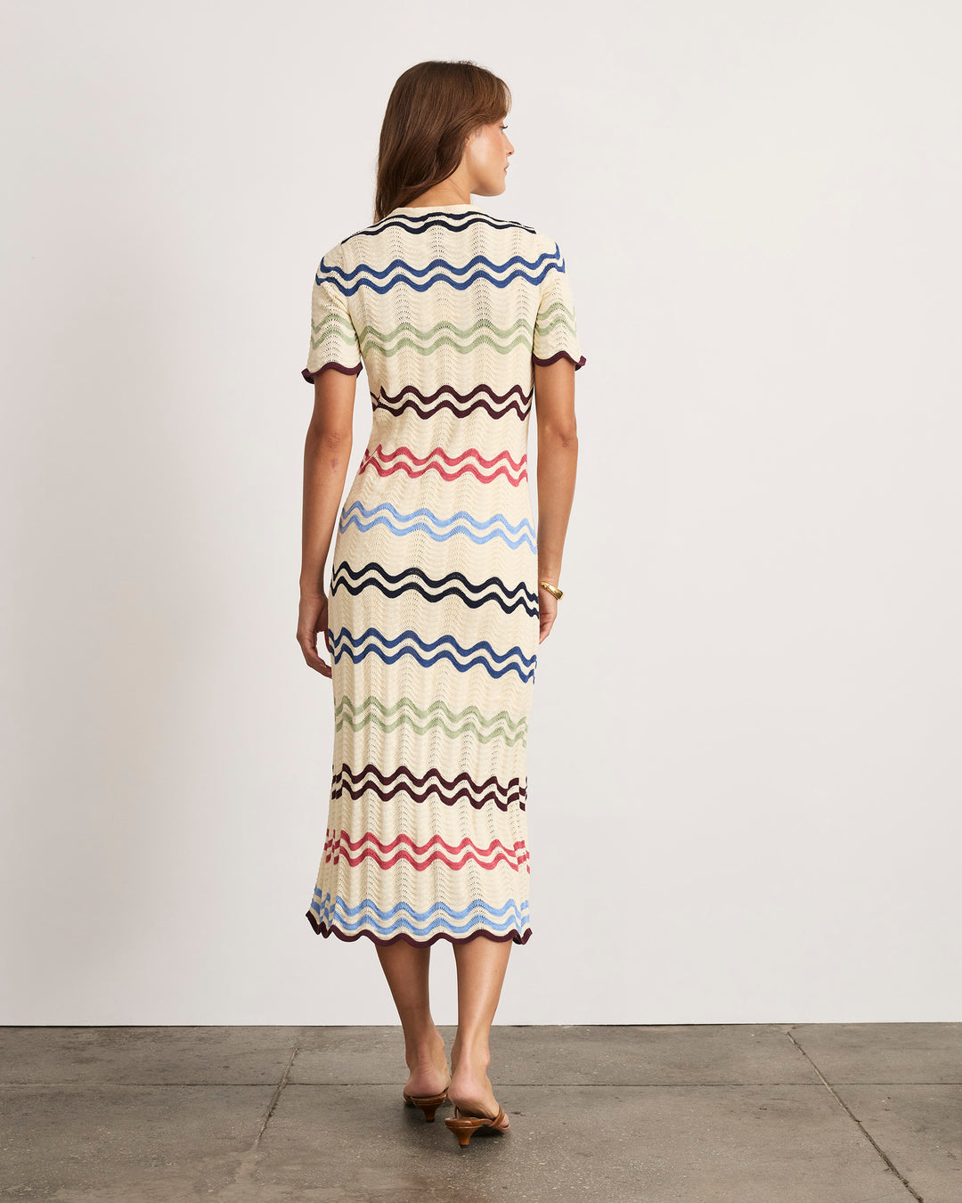 Tanya Taylor Leighton Dress | Cream Multi | XL | Adult