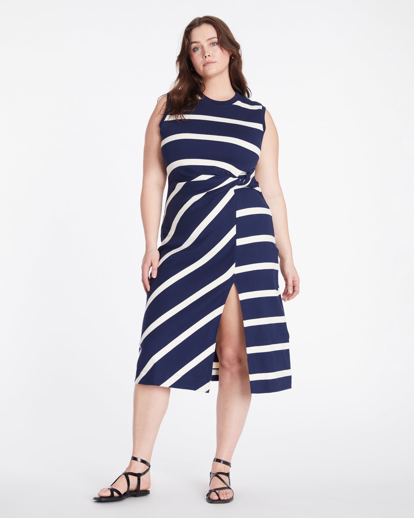 Sleeveless Striped Cody Dress