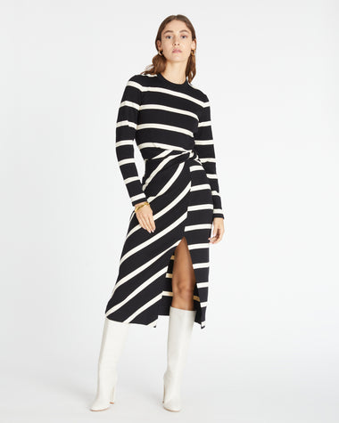 Long Sleeve Warehouse Georgia Stripe Midi Dress Cody Dress