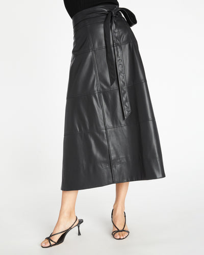 Vegan Leather Hudson Skirt