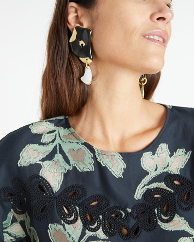 Monica Sordo Laberinto Earring