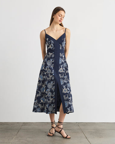 Tanya Taylor | Madden Dress | Maritime Blue Floral