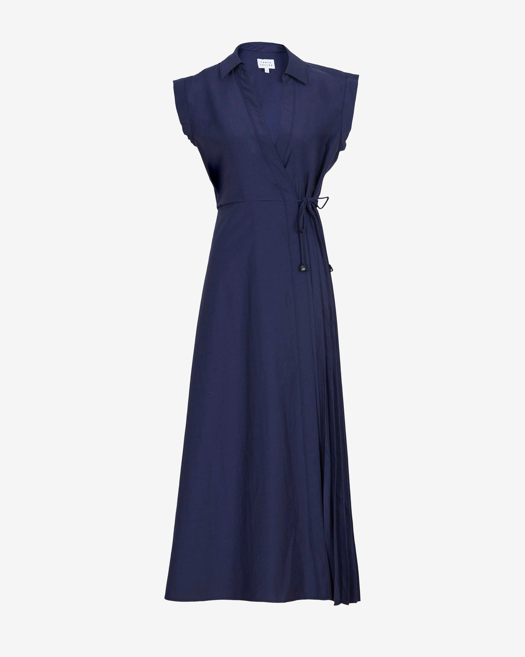 Tanya Taylor | Midi Shivon Dress | Navy Blue Midi Dress