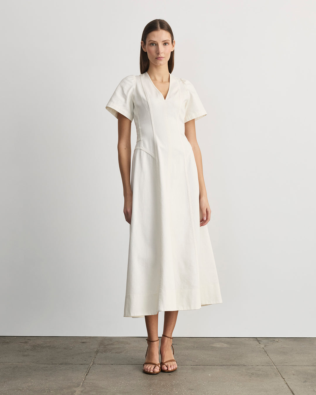 Midi Renzo Dress – Tanya Taylor