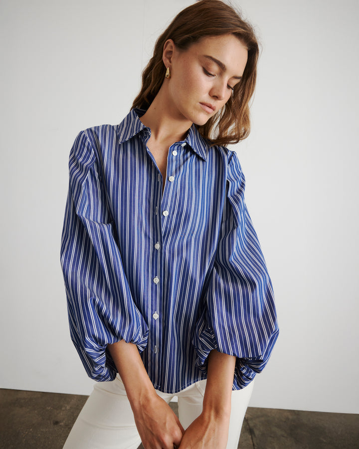 Marina Stripe Top – Tanya Taylor