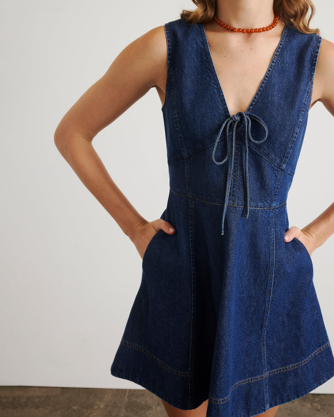 blue dress for baby girl Nova Dress – Tanya Taylor