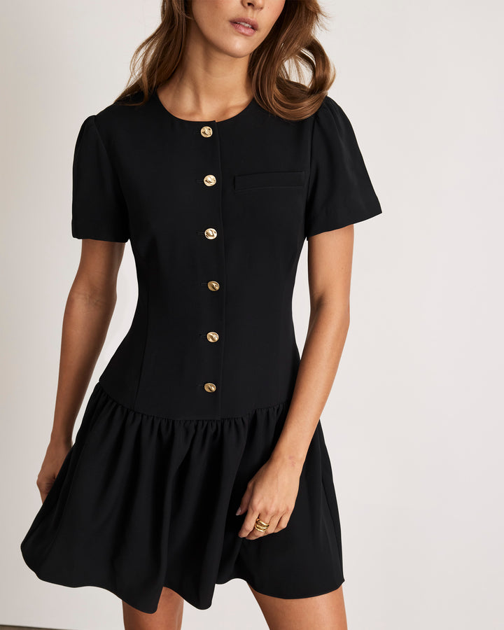SOMMER LUNNGO SOLID - Vestito di maglina - black