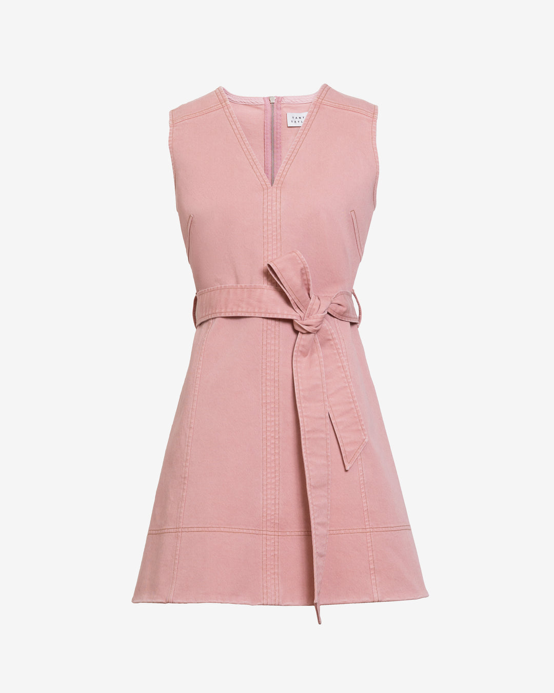 strapless open back dress Rose Princess Dress Size 5-6 / Pink Rose
