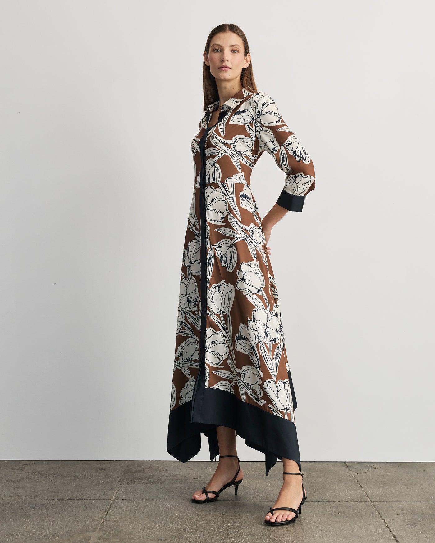 Selene Dress in Acorn Multi 2