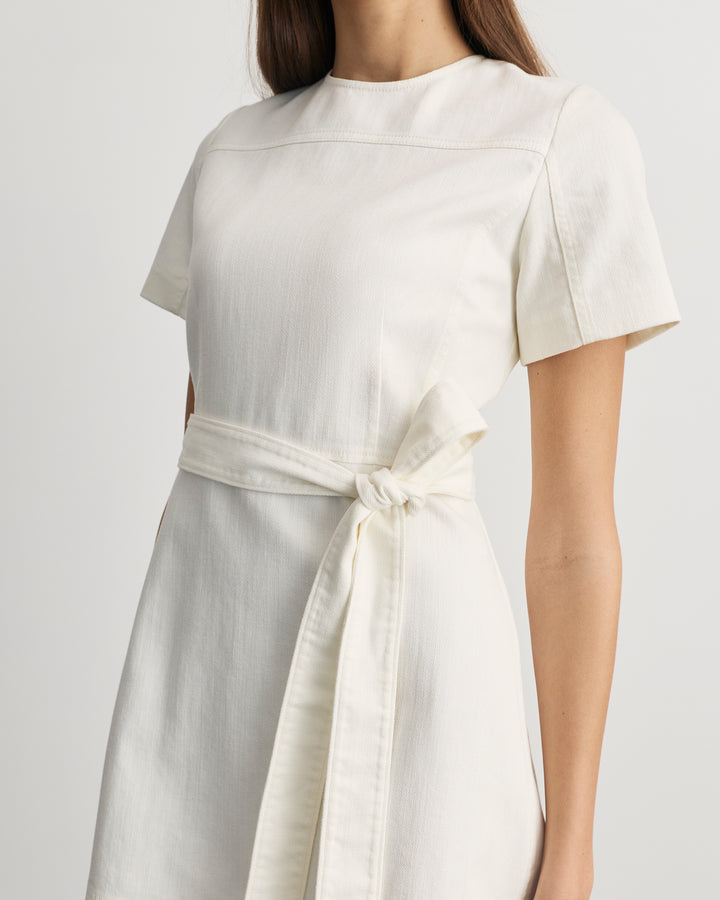 Short Ella Denim Dress – Tanya Taylor