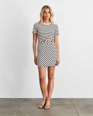 mini dress striped Short Striped Cody Dress – Tanya Taylor