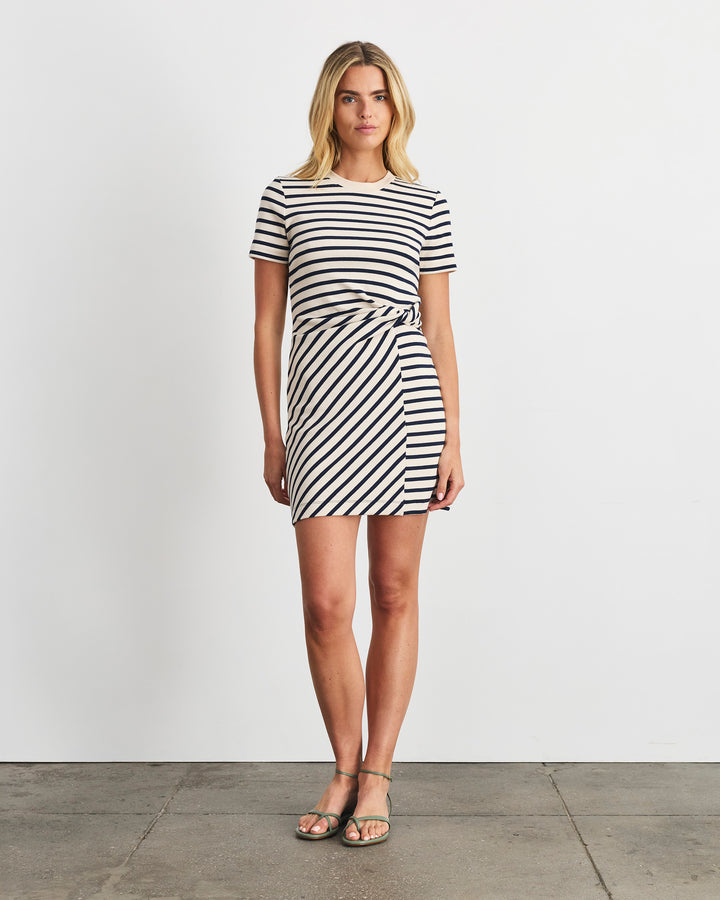 Short Striped Cody Dress – Tanya Taylor