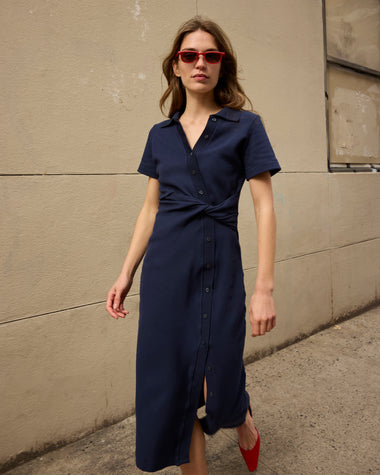 Short Sleeve Ellicot Dress – Tanya Taylor