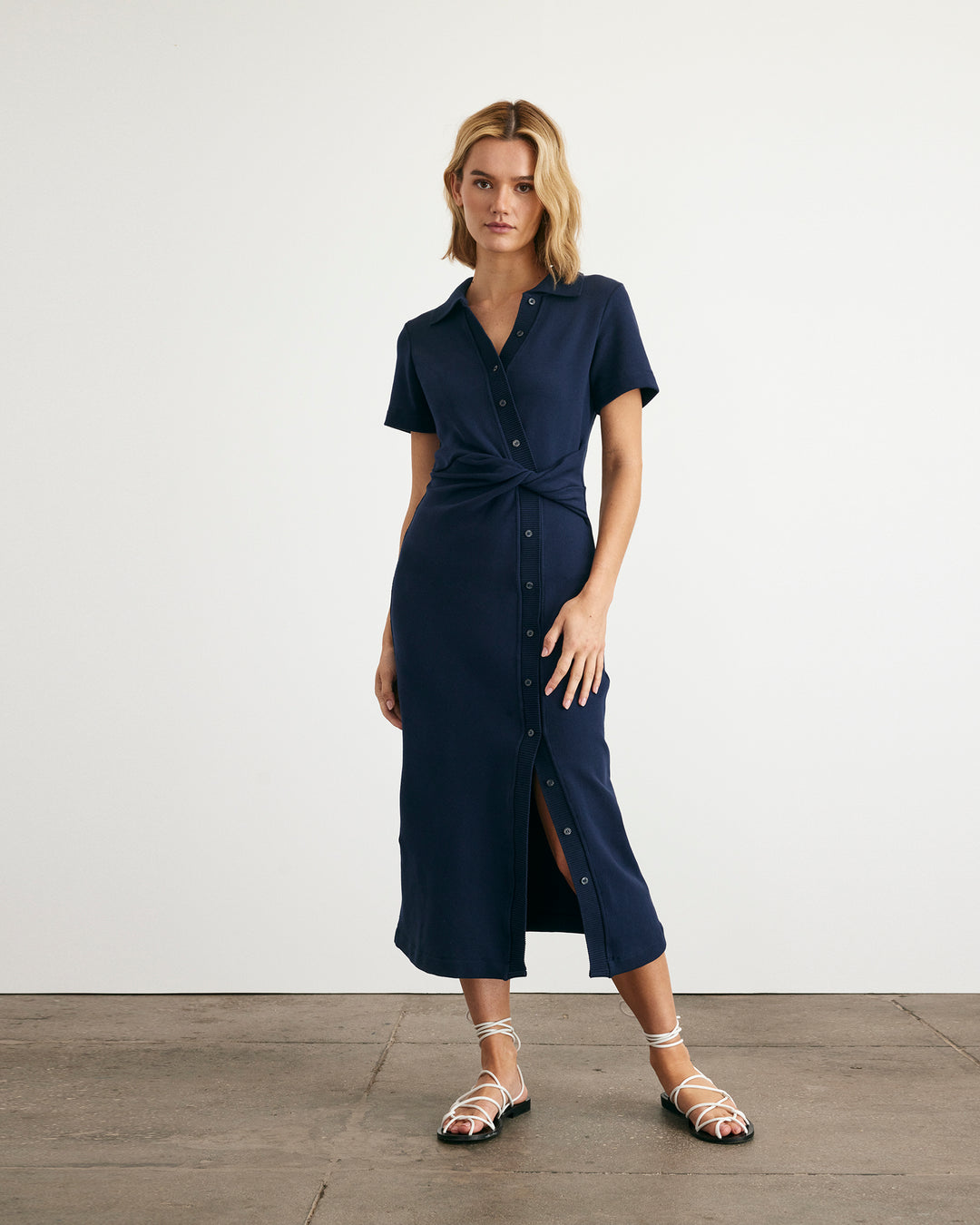 Short Sleeve Ellicot Dress – Tanya Taylor