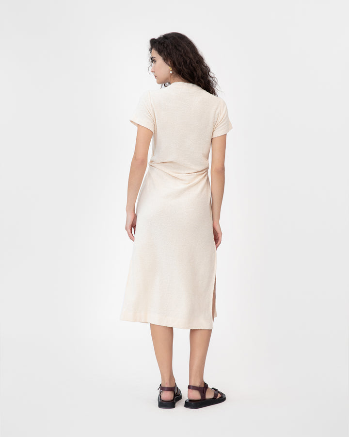 aurora midi dress Short Sleeve Aurora Dress – Tanya Taylor